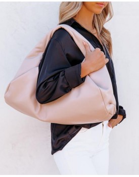 Rochelle Shoulder Pouch Bag - Natural
